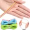32 Yards 2mm Elastic Band Cord Bracelet String Rubber Rope 5 Colors 6.6ft/pcs for Bracelet,Beading,Jewelry Making